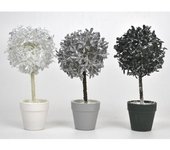 Árbol en Maceta de Navidad Gerimport - Decoración Navideña 14 Cm