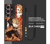 Demon Slayer Phone Case for Samsung Galaxy Note 10 Plus 9 S9 S10 Note 20 Ultra S8 S9 Soft Silicone Cover