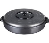 Jata Paellera Eléctrica, Antiadherente, Libre de PFOA, Válvula de Salida de Vapor, Temperatura Uniforme en Toda la Superficie, Fabricada en España, con 5,5 cm de Profundidad, 55 cm de Diámetro - PE550