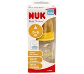 NUK BIBERON CRISTAL LATEX 1M 120 ML BD