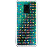Funda compatible con Xiaomi Redmi Note 9S - Note 9 Pro - Patron Comecocos Fondo Clear