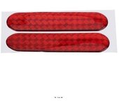 2pcs/set Car Door Reflective Sticker Warning Tape Car Reflective Stickers Reflective Strips 4 Colors Safety Mark Car-styling