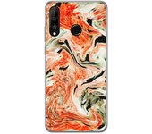 Tumundosmartphone Funda Gel Tpu para Huawei P30 Lite diseño Mármol 12 Dibujos