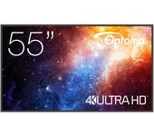 Optoma N3551K Pantalla plana para señalización digital 139,7 cm (55") LED Wifi 450 cd / m² 4K Ultra HD Negro Android 11 24/7