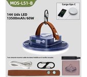 MOSLIGHTING Rechargeable Camping Lights Outdoor Magnetic Suction Tent Lanterns Maintenance Emergency High Lights Flashlights USB