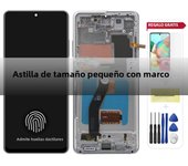 AMOLED For Samsung S21 Ultra 5G LCD Display Touch Screen Digitizer Assembly For S21 Ultra G998B G998B/DS With Frame