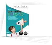 m-office Cartulina A4 180gr Colores Intensos para Manualidades