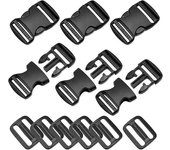 Hebillas Clips Clips para mochilas Diapositivas Tri-Glide Hebillas de liberación lateral Hebillas de repuesto Clip
