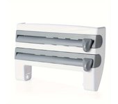 1PC Kitchen Shelf Cling Film Organizer with Cutter, Tin Foil Cutting, Paper Towel Holder, Towel Rack Multifunctional Storage