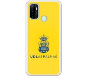 Funda original compatible con Oppo A53 - A53s - Las Palmas Escudo Azul Fondo Amarillo