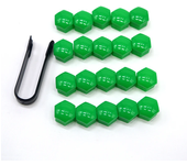 20Pcs Car Wheel Nut Caps Anti-Rust Auto Hub Screw Protection Covers Car Tire Screw Caps Nut Bolt Covers Auto Exterior 17/19/21mm