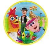 Liragram España - Platos de La Granja de Zenón - Pack de 8 Unds