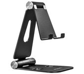 Soporte para Smartphone/Tablet Aisens MS2PXL-096/ Negro