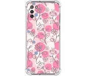 Funda Silicona Antigolpes para Xiaomi POCO M3 / Redmi 9T diseño Flores 07 Dibujos