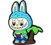 1-16Pcs Hot toys Cute Labubu Cartoon Shoes Charms PVC Shoe Accessories For Clogs Sandals Decoration Buckle Kids Friends Gifts