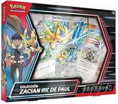 Pokémon Colección Zacian EX de Paul JCC con 3 Cartas Holográficas TCGPC10162