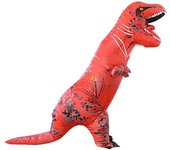 Halloween children's Tyrannosaurus Rex inflatable costume, dinosaur Jurassic adult doll costume, party cos funny doll costume