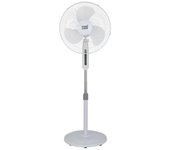 FABRILAMP Ventilador de Pie Etesio - Blanco - 3 Velocidades - 40W - Oscilante