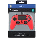 MANDO CON LICENCIA OFICIAL PLAYSTATION CON CABLE NACON COMPACT PARA PS4 ELIGE TU COLOR GARANTÍA EUROPEA