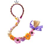 Little Girls Headband Elsa Wig Braid Rhinestones Cosplay Weaving Braid Rapunzel Jasmine Princess Party HairHoop Hair Accesorries