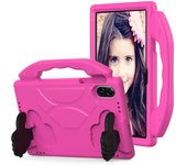 EVA Kids Portable Thumb Stand Tablet Case for Honor Pad X8A Case 11Inch Soft Solid Color Skin Feel Shockproof Full Protect Cover