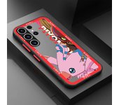 Shockproof Case For Samsung S23 S22 Ulrta 5G S21 FE S20 Plus S10e S23plus Soft Edge Matte PC Phone Cover Cartoon Digimon