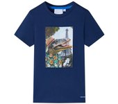 Camiseta Infantil Dark Azul 92