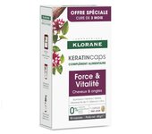 Klorane Keratincaps Fuerza & Vitalidad 90 Cápsulas ✅ Entrega 24/72h