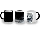 MERCHANDMANIA TAZA MÁGICA deporte playa moto acuatica agua carrera magic mug