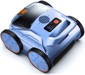 Limpiafondos inalambricos SEAUTO SAT 20 Robot Piscina Limpiafondos Estacionamiento Automáticos paredes y suelo, Limpieza Fondos de Cobertura Completa, Succión 18,000, Tasa de Agua de 4800 GPH, 3 Modos, Navegación Inteligente para Piscinas Enterradas