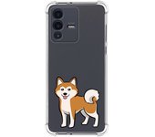 Funda Silicona Antigolpes para Vivo V23 5G diseño Perros 02 Dibujos