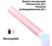 Portable Handheld Mini Nail Lamp For All Gel Polish Quick Dry USB Nail Dryer Machine UV LED Nail Lamp Mini Flashlight Pen