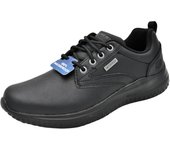 Shoes Caminar Y Tiempo Libre marca Skechers para hombre en color negro