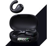 Wireless Earbuds 5.3 Sport Headset OWS Open Ear Clip Headphones Earclip Headphones With LED Digital Display Charging Case