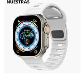 Sport Strap For Apple Watch Ultra band 49mm 45mm 40mm 44mm 42mm 41mm 38mm Silicone Air hole Bracelet iWatch Serie 8 7 6 SE 5 4 3