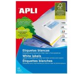 Etiquetas Adhesivas Apli 01289/ 105 x 48mm/ 100 Hojas