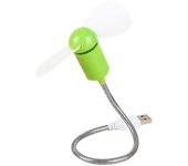 Mini Serpentina Curva Ventilador Silencioso Hoja Suave Interfaz Usb Ventilador Eléctrico [envío gratuito]