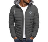 JOTT-Chaqueta de algodón con capucha para hombre, ropa deportiva ocio, ligera, Otoño e Invierno