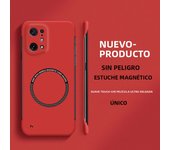 Ultra Thin Hard PC Magnetic Frameless Phone Case For Oppo Reno 5 6 8 Find X3 Neo Lite X5 Pro Wireless Charging Matte Color Cover