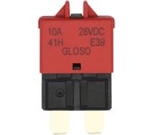 5/7.5/10/20/15/25/30A Circuit Breaker ATC Blade Fuse Manual Reset Resettable 15 Amp 28V DC for Marine Rally Automotive Boat Car