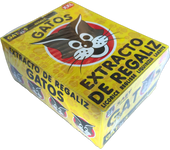 Gatos XXL Regaliz Caja 40 Barritas (440 g) Saet Sweets