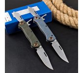 BM 317 Weekender 2-Blade Slipjoint Folding Pocket Knife D2 Drop Point Blade G10 / Linen Handles Survive Camping Hunting Tool
