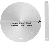 Heat Diffuser Plat Stainless Steel Heats Conduction Plate Induction Cooker Diffuser Plate Electric Stove Protector Accessories