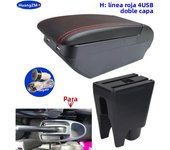 For Citroen C1 Armrest Box For Peugeot 107 Toyota Aygo BJ Armrest Console Store box Interior Dedicated Retrofit Car Accessories