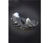 Metal Figure Statue Posters Print Modern Lovers Sculpture Canvas Painting Wall Art Wall Pictures for Room Home Decoration