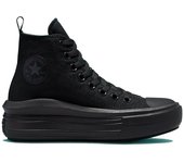 Converse Zapatilla Niña Move Hi Negras - Ligera y Explosiva