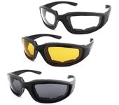 Pares de Gafas para Montar en motorteta, Gafas con Protección UV, a prueba de Polvo y Viento, Gafas de Sol para motoreta Actividades al Aire Libre