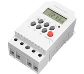 AC 220V 25A Electronic Timer Programmable Digital Timer with LCD Display Clock Din Rail Electronic Timer Time Switch Controller