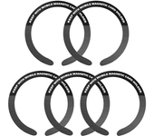1PC/3PC/5PC Stainless Steel Universal Magnetic Metal Plate Ring For Magsafe Wireless Charger Iron Sheet Sticker Car Phone Holder