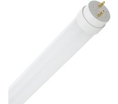 Ledkia Tubo LED T8 Cristal 120cm Conexión un Lateral 18W 140lm/W (Pack 10 un) 3000K Blanco Cálido No